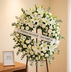 coroa de flores